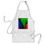 Bright Abstract Groovy Art Apron
