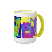 BRIGHT ABSTRACT MUG mugs