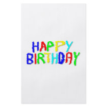 Bright and Colourful. Happy Birthday.