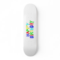 Bright and Colourful. Happy Birthday.