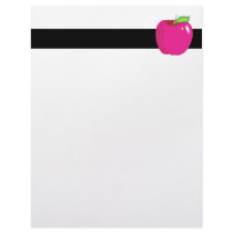 bright apple custom letterhead