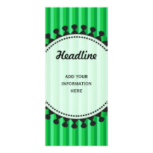 Bright Awnings Green Rack Cards