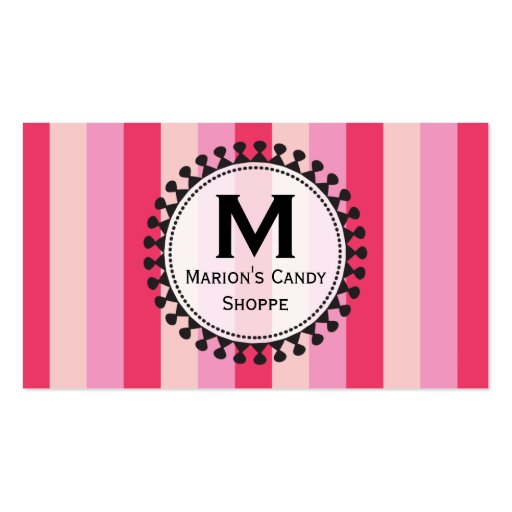 Bright Awnings Pink Business Cards
