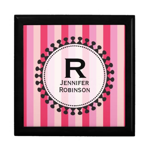 Bright Awnings Pink Personalized Gift Box