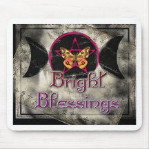 bright blessings mousepad