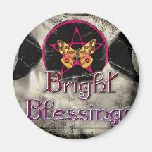 bright blessings refrigerator magnets