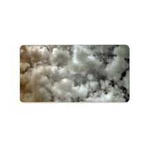 Bright blotchy clouds labels