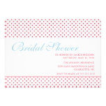 bright & bold bridal shower announcements