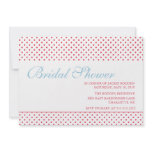 bright & bold bridal shower announcements