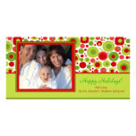 Bright & Bold Happy Holiday Photo Card