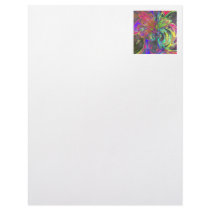 Bright Burst of Colour – Salmon & Indigo Deva Custom Letterhead