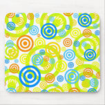 Bright circles - Mousepad