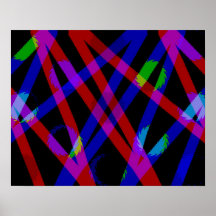 Bright Colors Design Poster by Sara Wild