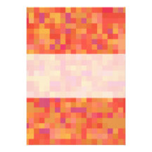 Bright Colourful Abstract design. Personalized Invite