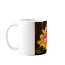 Bright Colourful Hibiscus Flower Mugs