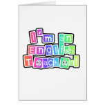 Bright Colours English Teacher Tshirts and Gifts Card