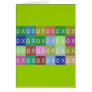 Bright Colours! ╳◯╳◯ Greeting Cards Stamps