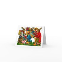Bright Easter Bunnies Card