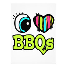 Bright Eye Heart I Love BBQs Announcement