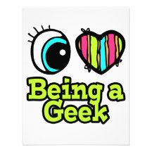 Bright Eye Heart I Love Being a Geek Announcements