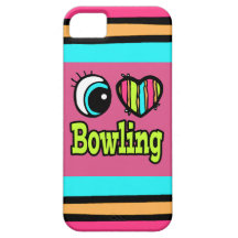 Bright Eye Heart I Love Bowling