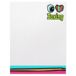 Bright Eye Heart I Love Boxing letterhead