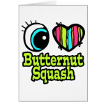 Bright Eye Heart I Love Butternut Squash Card