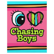 Bright Eye Heart I Love Chasing Boys Flyer