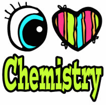 Bright Eye Heart I Love Chemistry Photo Cutouts