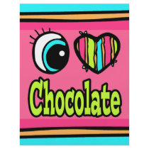 Bright Eye Heart I Love Chocolate Flyers