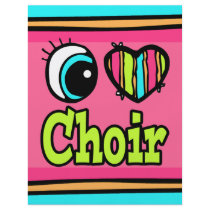 Bright Eye Heart I Love Choir Full Colour Flyer