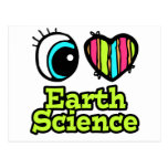 Bright Eye Heart I Love Earth Science Postcards