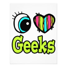 Bright Eye Heart I Love Geeks Announcements