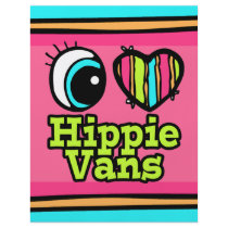 Bright Eye Heart I Love Hippie Vans Flyers