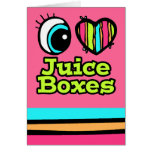 Bright Eye Heart I Love Juice Boxes cards