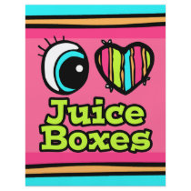 Bright Eye Heart I Love Juice Boxes Flyers