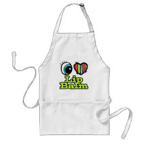Bright Eye Heart I Love Lip Balm Aprons