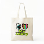 Bright Eye Heart I Love My Diary Bag
