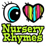 Bright Eye Heart I Love Nursery Rhymes Photo Cut Outs
