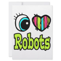 Bright Eye Heart I Love Robots Announcement