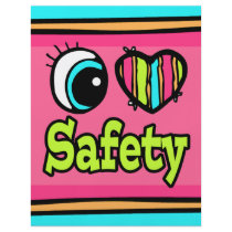 Bright Eye Heart I Love Safety Flyer