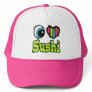 Bright Eye Heart I Love Sushi Hat