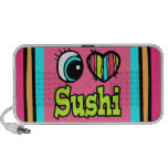 Bright Eye Heart I Love Sushi Speaker System