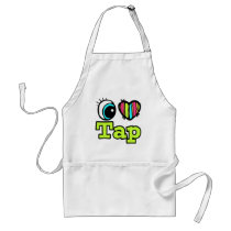 Bright Eye Heart I Love Tap Aprons