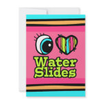 Bright Eye Heart I Love Water Slides Announcement