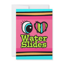 Bright Eye Heart I Love Water Slides Announcement