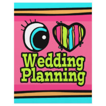 Bright Eye Heart I Love Wedding Planning Full Colour Flyer