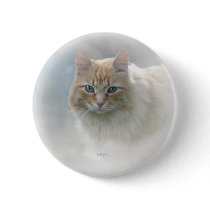 Bright Eyes Cat button...© Angel Honey, 2010 buttons