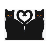 Bright Eyes Heart Postcard
