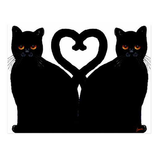 Bright Eyes Heart Postcard